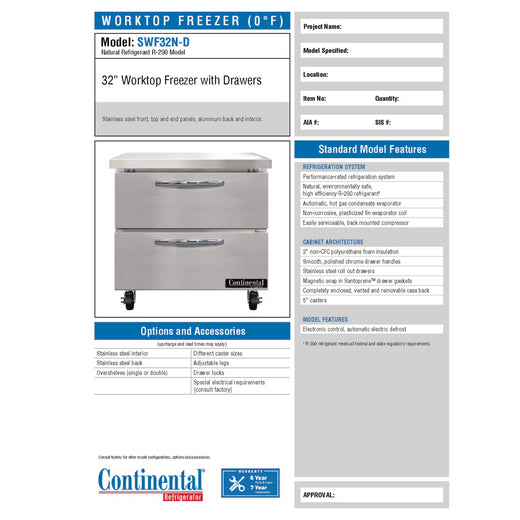 Spec Sheet