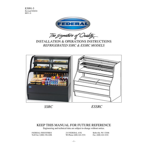 SSRC-5052 Installation & Operations Manual