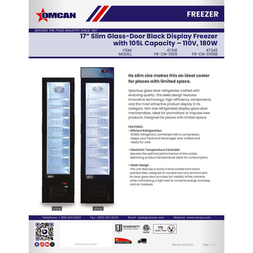 Spec Sheet