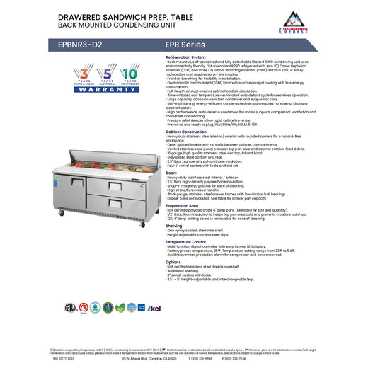 Spec Sheet