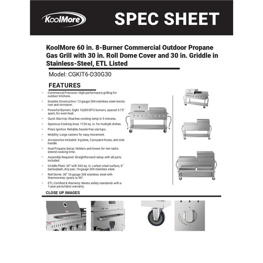 Spec Sheet