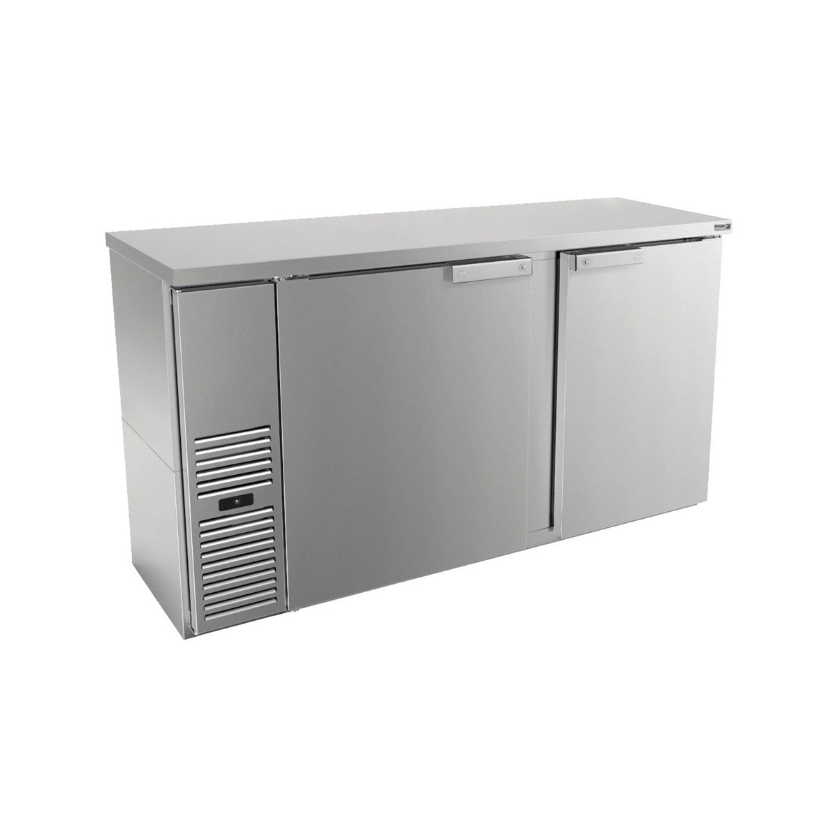 Fagor Refrigeration FBB-24-60S Refrigerated Back Bar Cabinet w/ 2 Solid Doors, 4 Shelves
