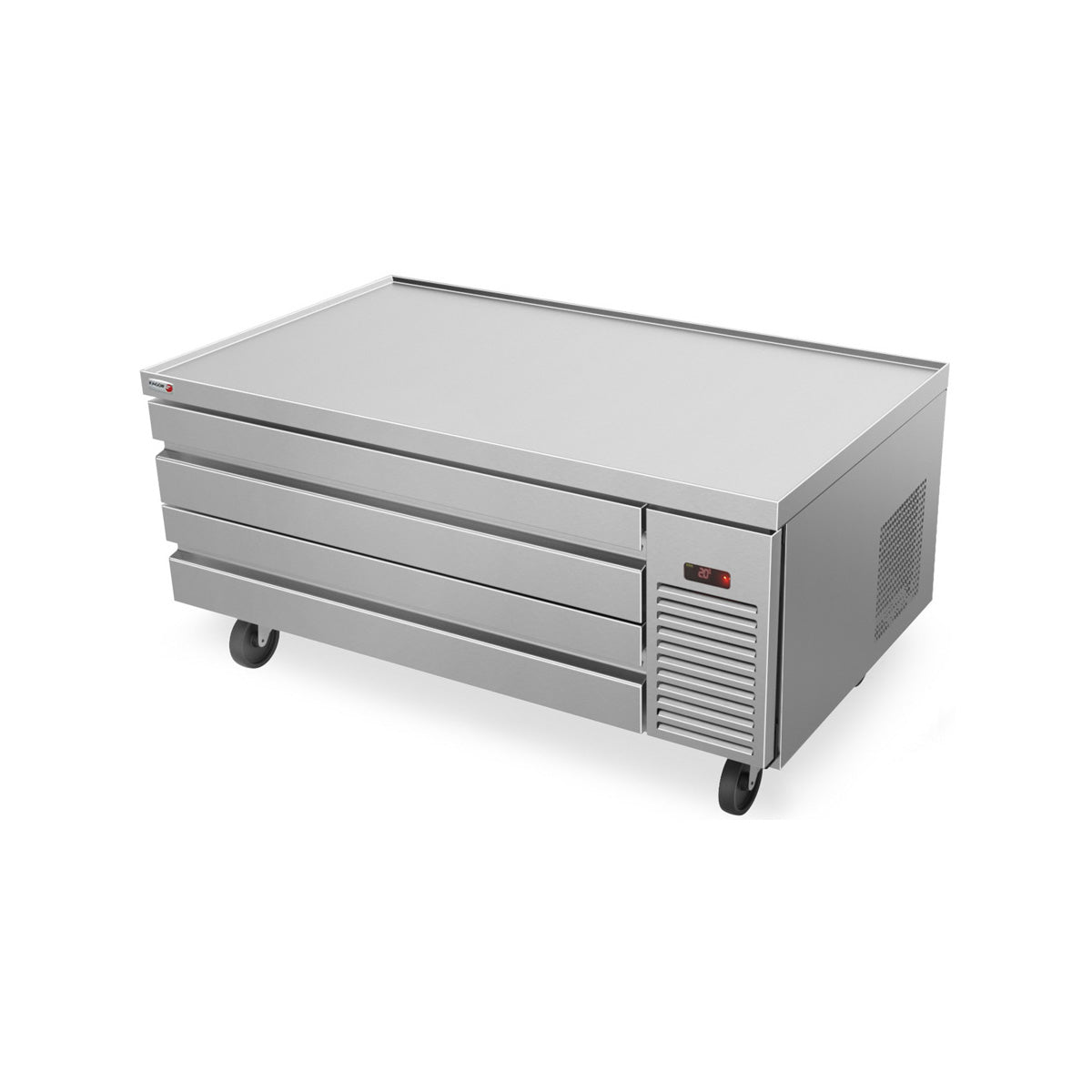 Fagor FCBR-52 52" 2 Drawers Refrigerated Chef Base, (4) 12" x 20" Pan Capacity