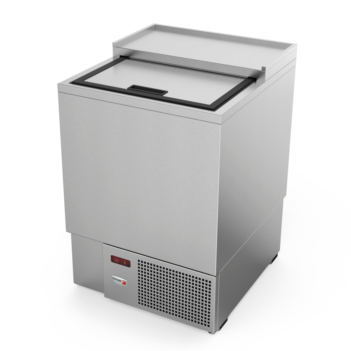 Fagor FGF-24S 25" Glass & Plate Chiller Stainless Steel, 96 Mug Capacity, Deep Well, Auto Defrost