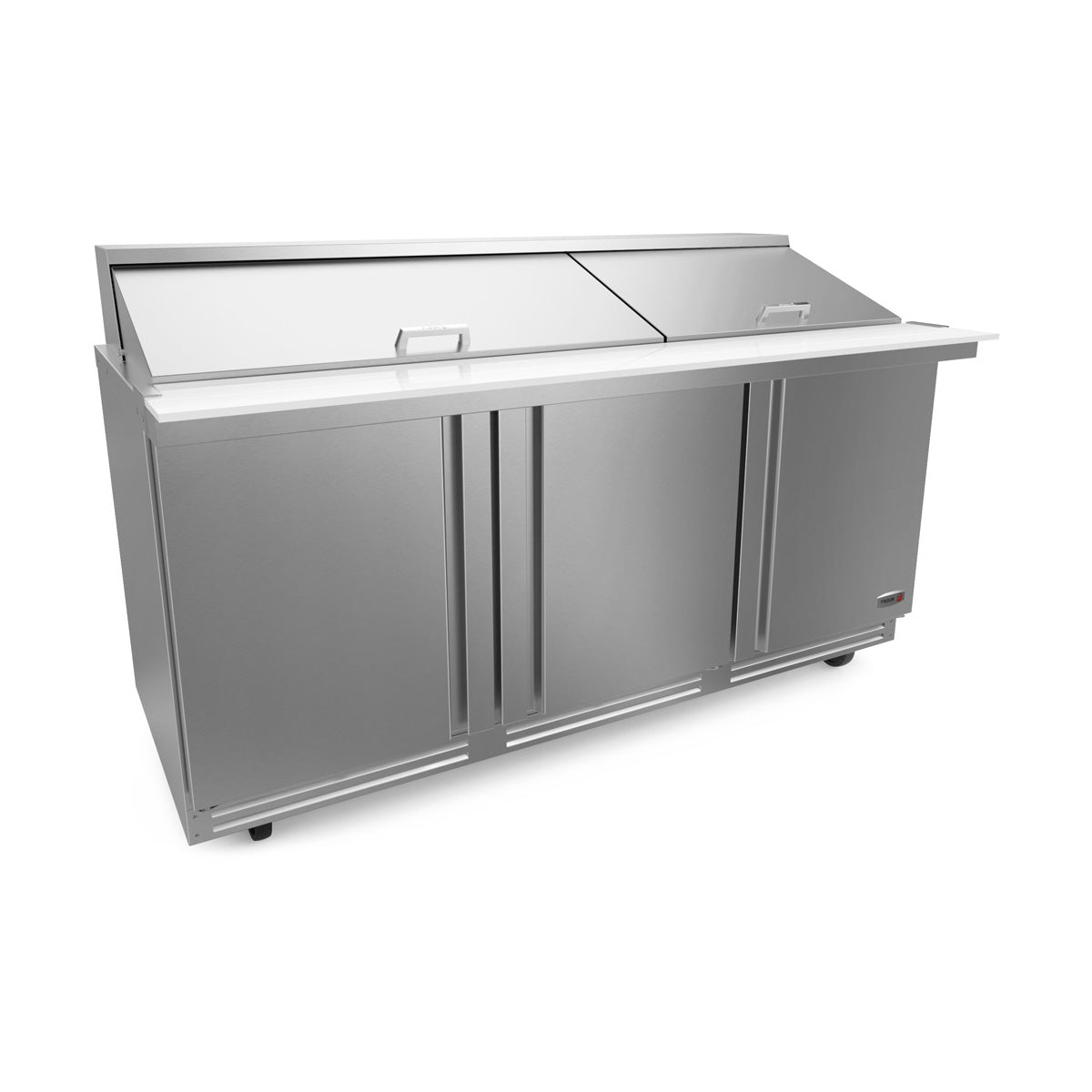 Fagor Refrigeration FMT-72-30-N 72" Mega Top Sandwich/Salad Prep Table w/ 3 Doors, 30 Pans