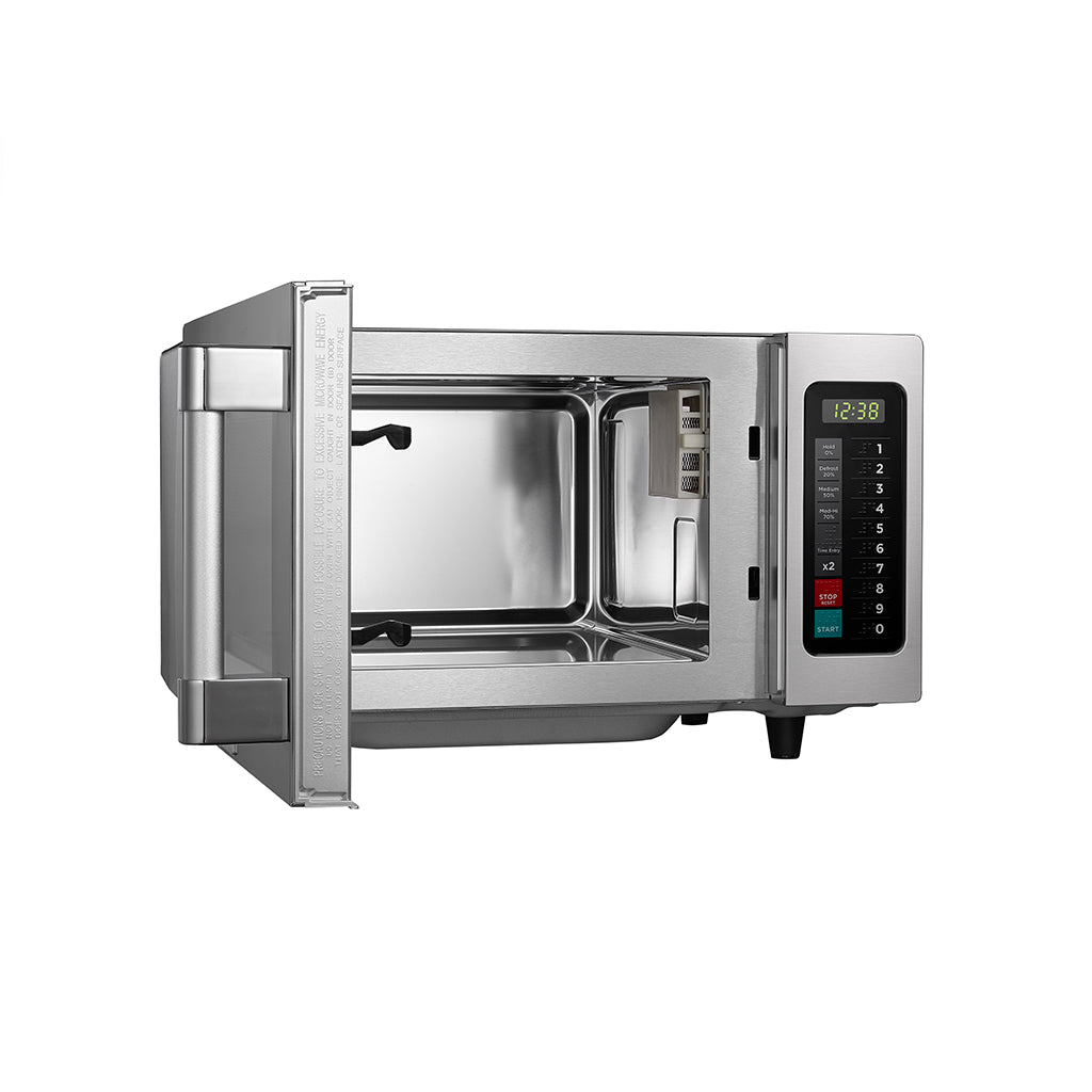 MIDEA 1025F1A 0.9 Cu Ft. 1000W Push Button Light Duty Commercial Microwave