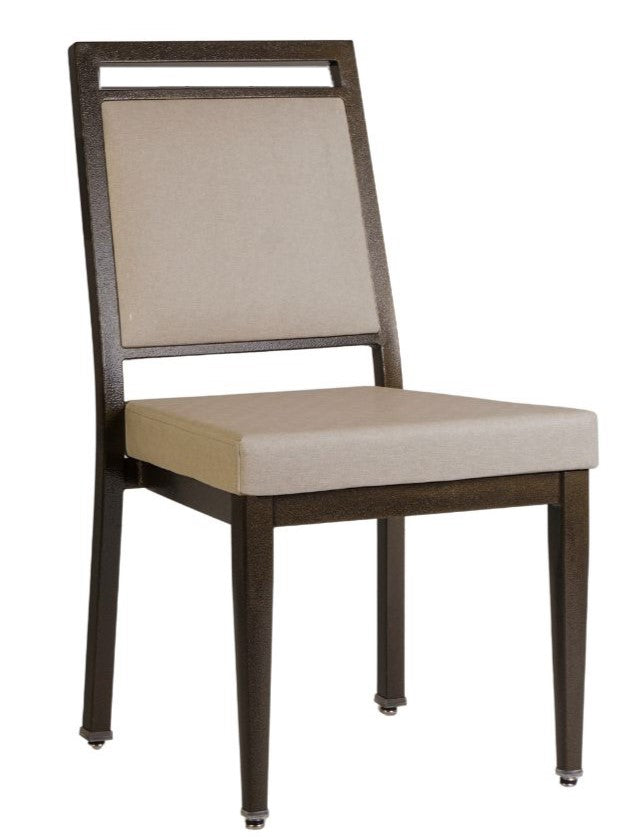 G & A 2752-AL GR9 Atticus Banquet Chair, Stacks 5 High, Upholstered Square Back, Grade 9 Upholstery