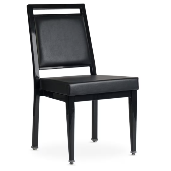 G & A 2752-ST Atticus Banquet Chair, Stacks 5 High, Upholstered Seat & Back, 18 Gauge Steel