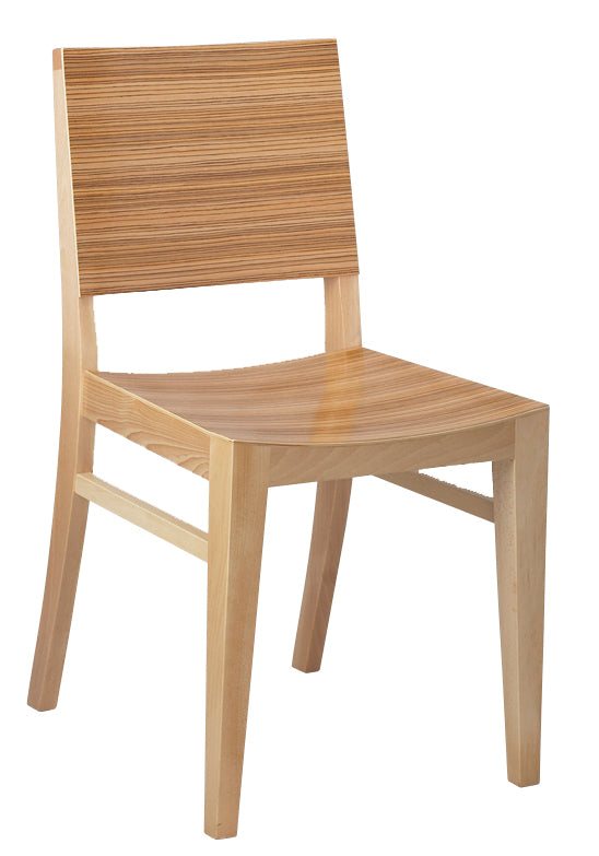 G & A 4640-Z-VS Indoor Madison Side Chair with Veneer Seat