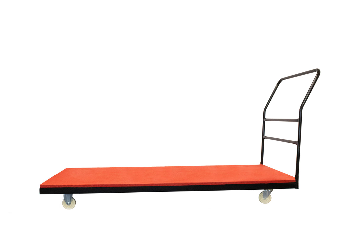 G & A BQT007-SQ Banquet Table Dolly for Square/Rectangle Tables, Heavy-Duty Steel Frame, 24" x 30" Platform, 600 lbs Capacity