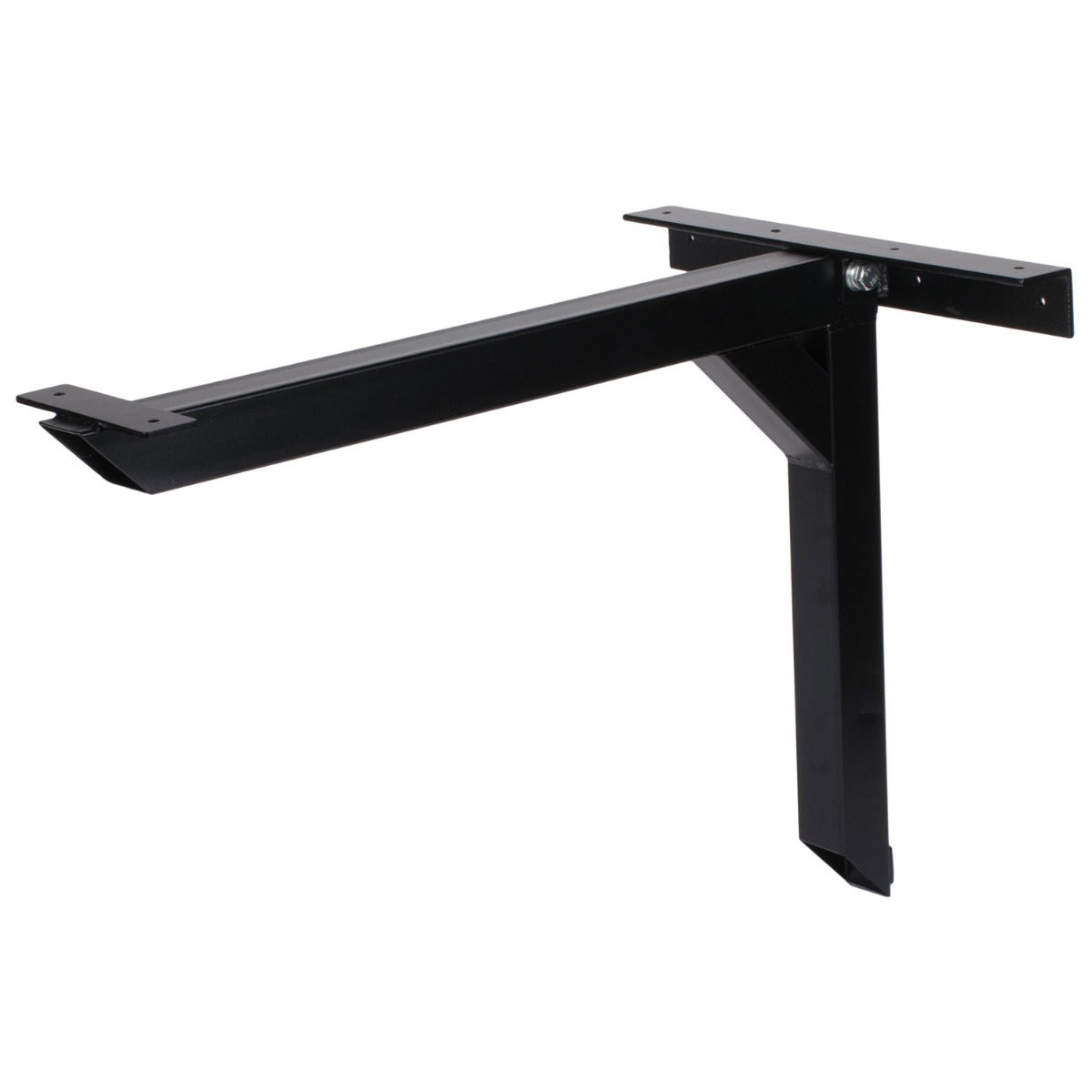 G & A CL33 CL Series Cantilever Table Base, 33x19.5 Base Spread, Black Powder Coat Steel