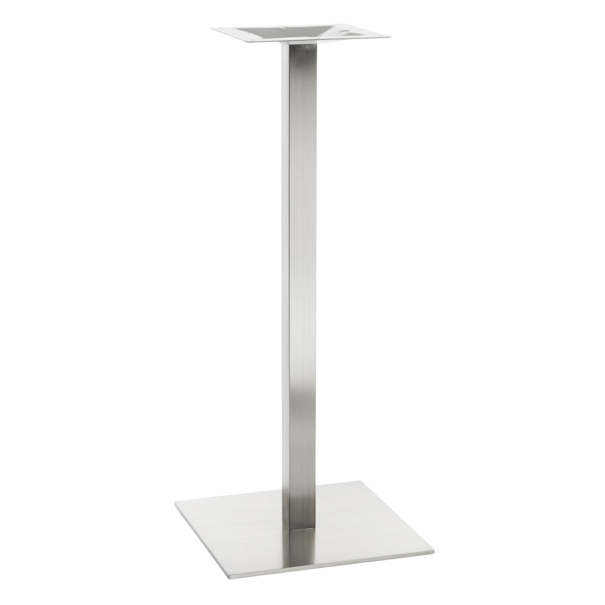 G & A GSH1818 GS Series 18x18 Bar Height Stainless Steel Table Base Brushed Finish