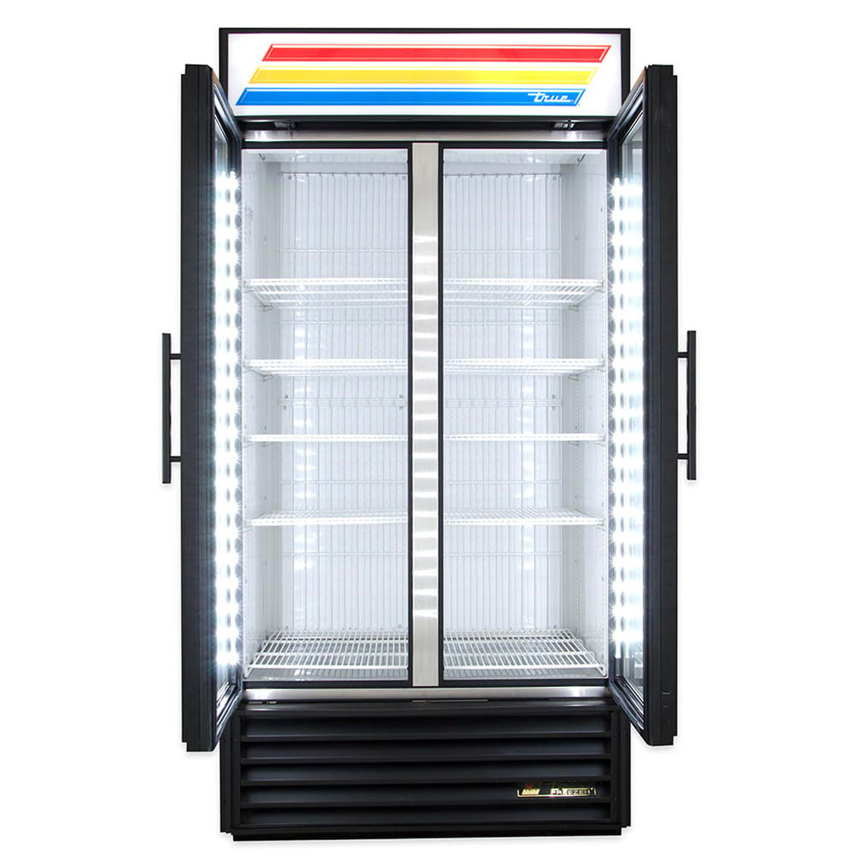 True GDM-35F-HC~TSL01 True GDM-35F~TSL01 39" 2 Glass Swing Door Merchandiser Freezer in White