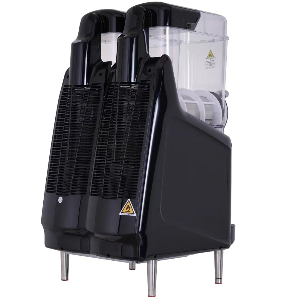 Coldline GRANITA-2X granita slush machine, rear angle view