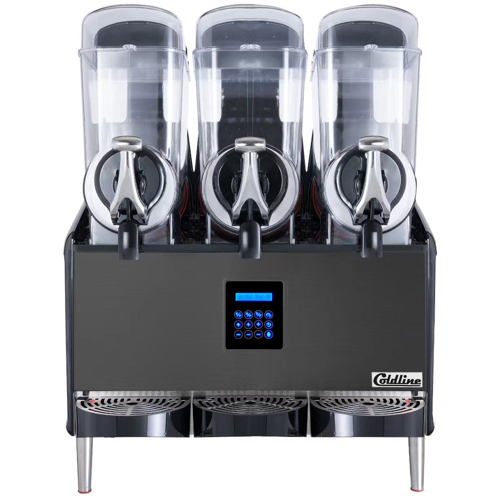 Coldline GRANITA-3X granita slush machine, front view