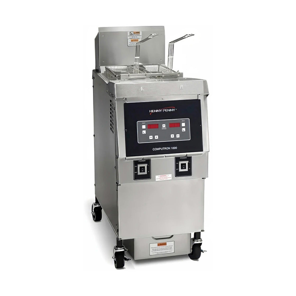 Henny Penny OFE321.11 1-well electric open fryer, front angle view