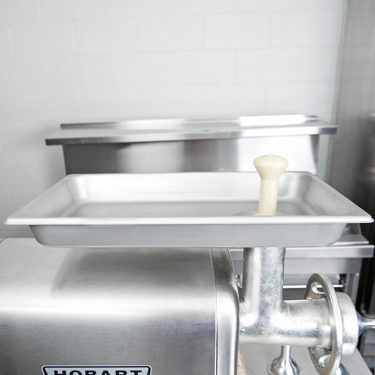 Hobart 12/22PN-SST Rectangular Grind Pan, 19.5" x 11.5" x 2.5", Stainless Steel, Hub #12/22