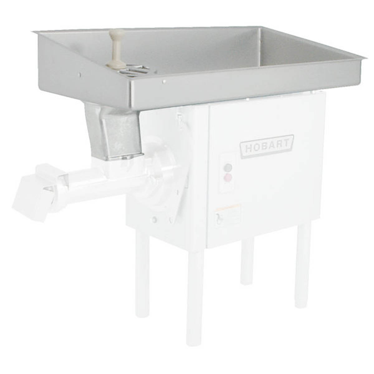 Hobart 46PAN-TINR/H Tinned Pan, Right to Left, 10" Width, 8" Height, Stainless Steel, Food Prep Equipment