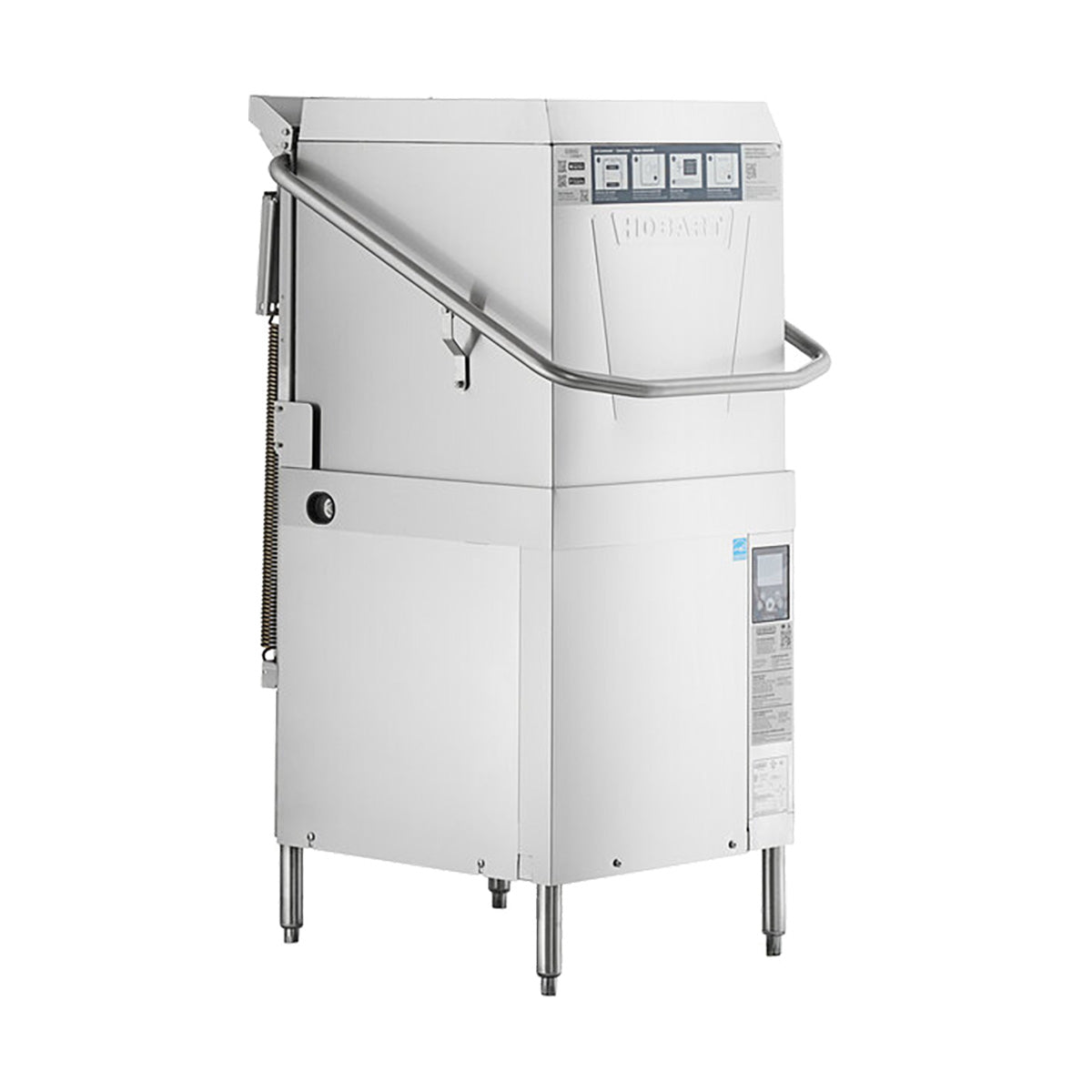 Hobart AM16VL-BAS-4 36.5" Door Type Ventless Dishwasher, 45 RPH - 30.15 Gal/Hr - High Temp w/Booster