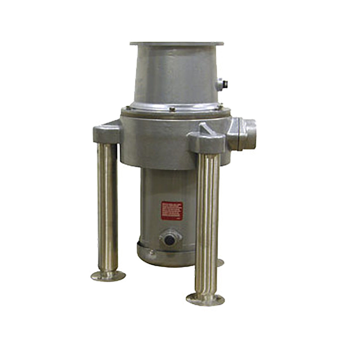 Hobart FD4/150+BUILDUP Basic Unit Only Disposer, Steel Housings w/Adjustable Flange Feet, 1-1/2 HP