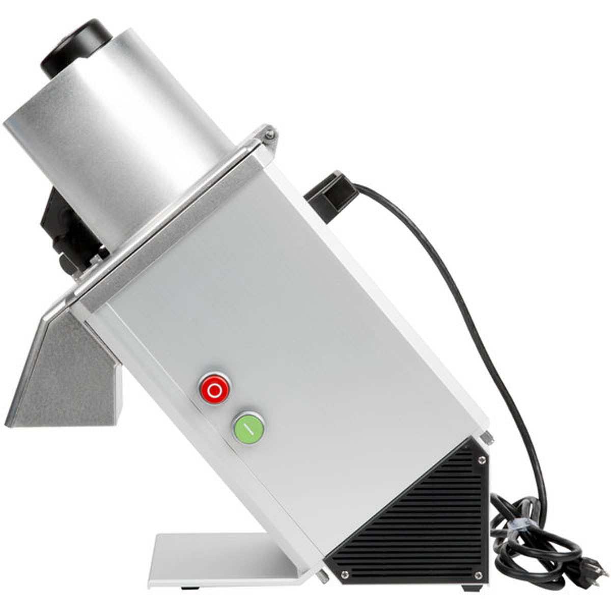 Hobart FP100-1A Benchtop Continuous Feed Food Processor with PLATE-3PACK-SS, 11 lbs per/min, 1/3 hp