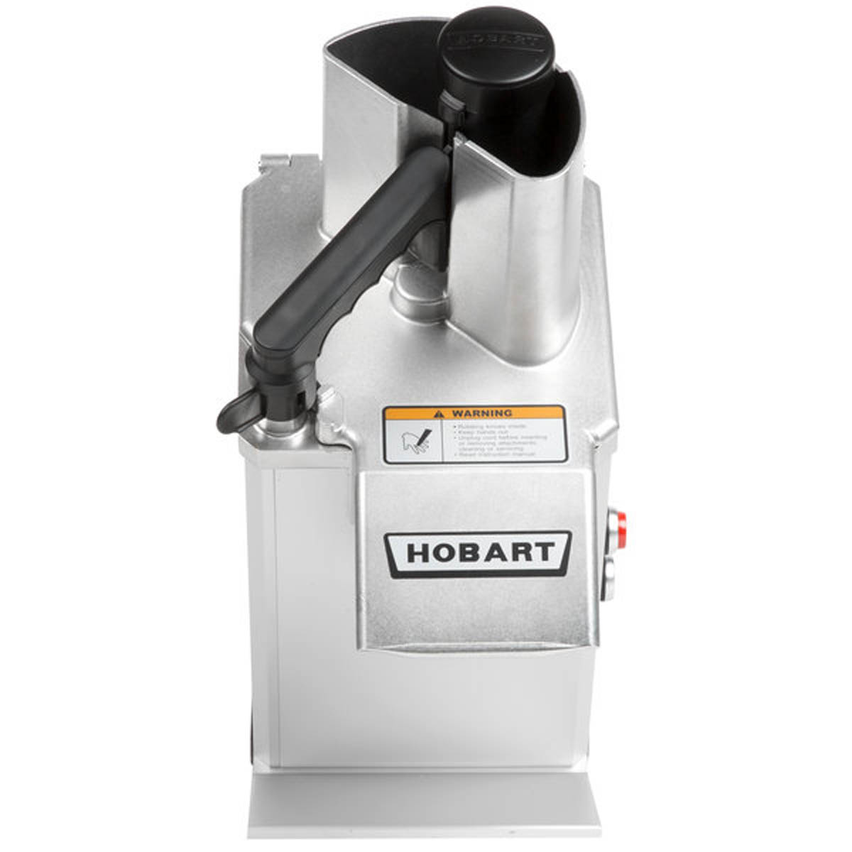 Hobart FP100-1B Benchtop Continuous Feed Food Processor with PLTSS-6PACK, 11 lbs per/min, 1/3 hp