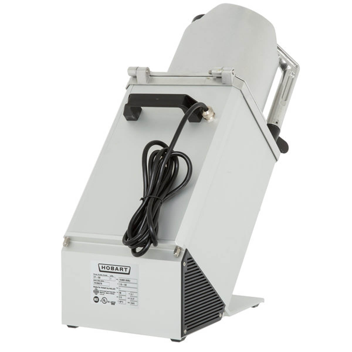Hobart FP150-1A Benchtop Continuous Feed Food Processor with 15PLATE-3PACK-SS, 14 lbs per/min, 1/2 hp