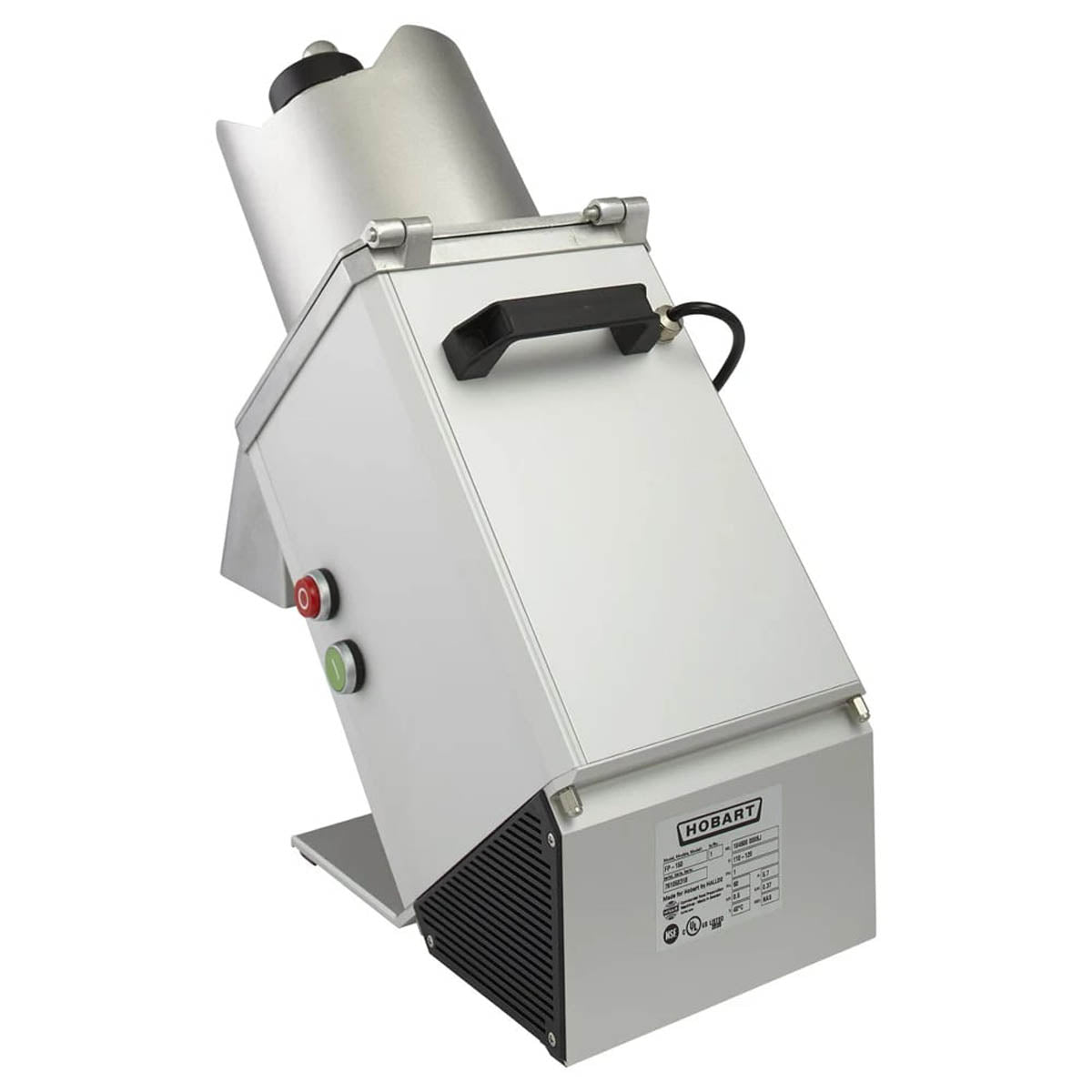 Hobart FP150C-1 Benchtop Continuous Feed Correctıonal Food Processor, Unit Only, 14 lbs per/min, 1/2 hp