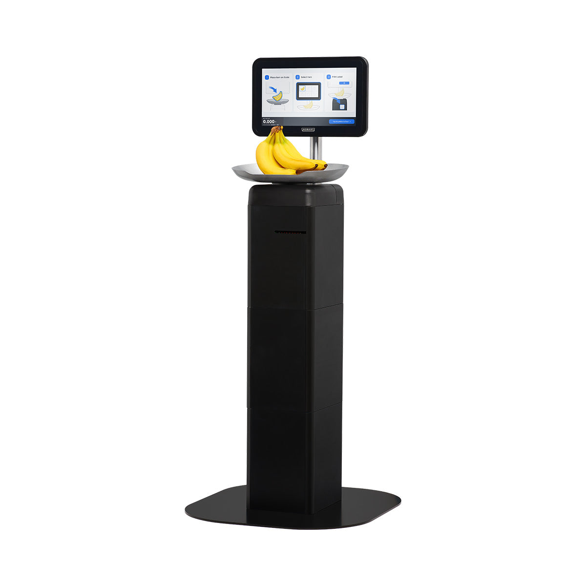 Hobart FS-1BV FreshServe Scale, 14" Touchscreen, 30lb Capacity, 0.01lb Graduation, Barcode Scanner, ValueMax