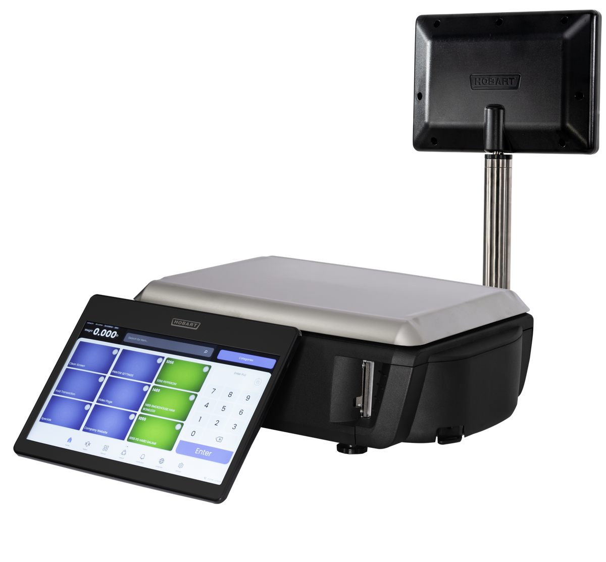 Hobart GTX-10EDC Digital Portion Scale