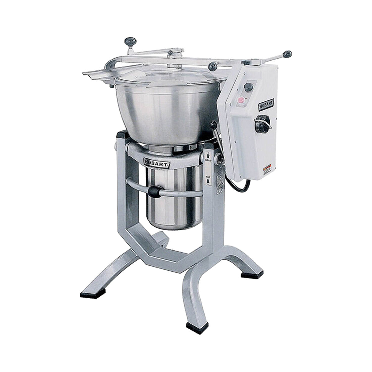 Hobart HCM450-20 Vertical Cutter Mixer with 45 qt Capacity, Tilting Bowl, 5 hp, US/EXPORT Configuration