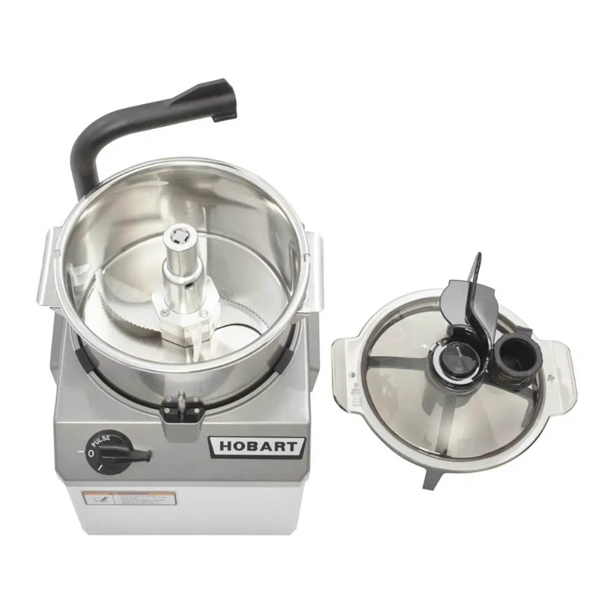Hobart HCM61-1 Benchtop Batch Bowl Food Processor with 6 qt Bowl, 1-1/2 hp
