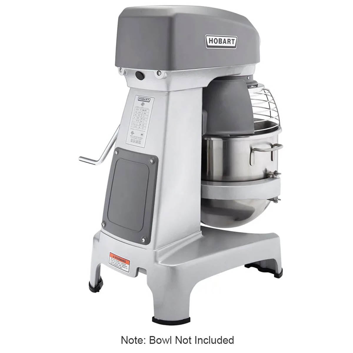 Hobart HL200-1 Countertop 20 qt Planetary Mixer without Attachments, #12 HUB, 3-Speed, 1/2 hp