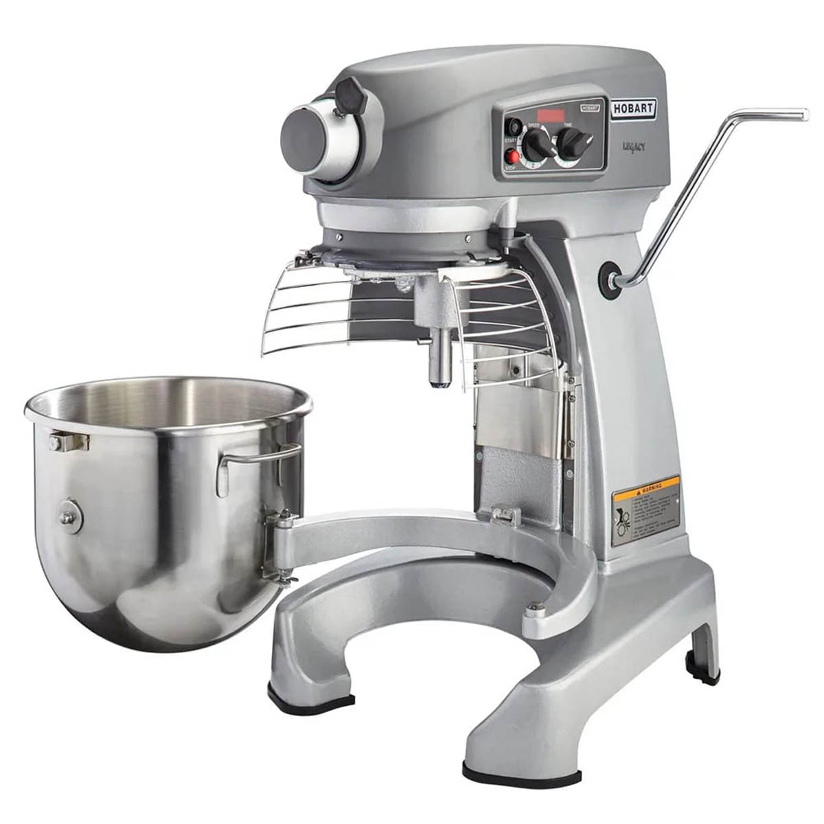 Hobart HL200-10STD Floor Model 20 qt Planetary Mixer with Timer, #12 HUB, 3-Speed, 1/2 hp