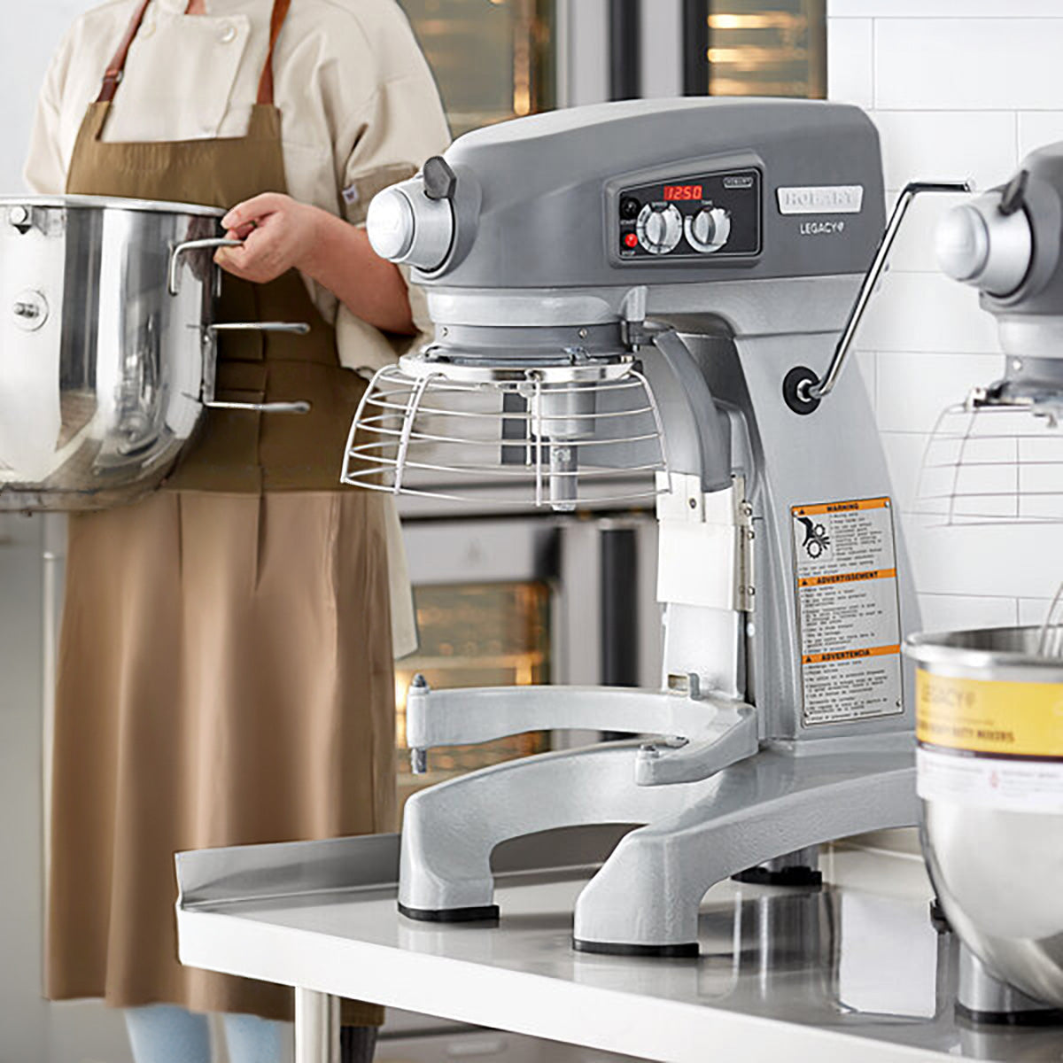Hobart HL200-1 Countertop 20 qt Planetary Mixer without Attachments, #12 HUB, 3-Speed, 1/2 hp