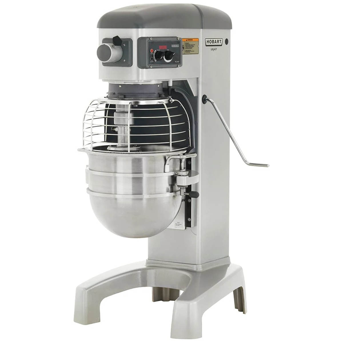 Hobart HL300C-1STD Floor Model 30 qt Correctional Planetary Mixer, #12 HUB, 3-Speed, 3/4 hp