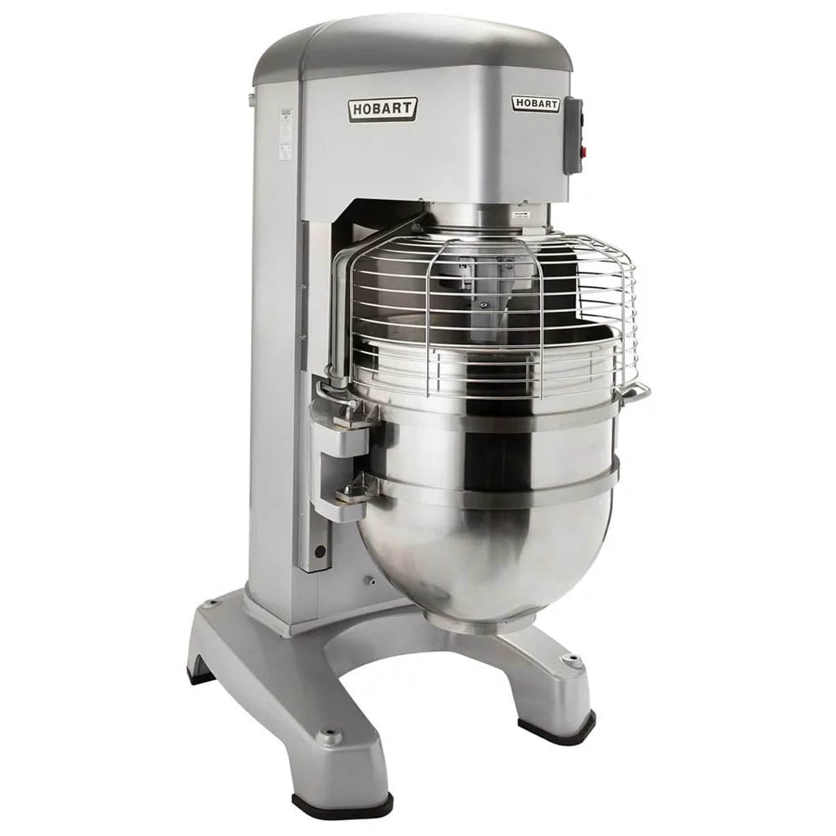 Hobart HL400-4STD Floor Model 40 qt Planetary Mixer with Timer, #12 HUB, 3-Speed, 1-1/2 hp