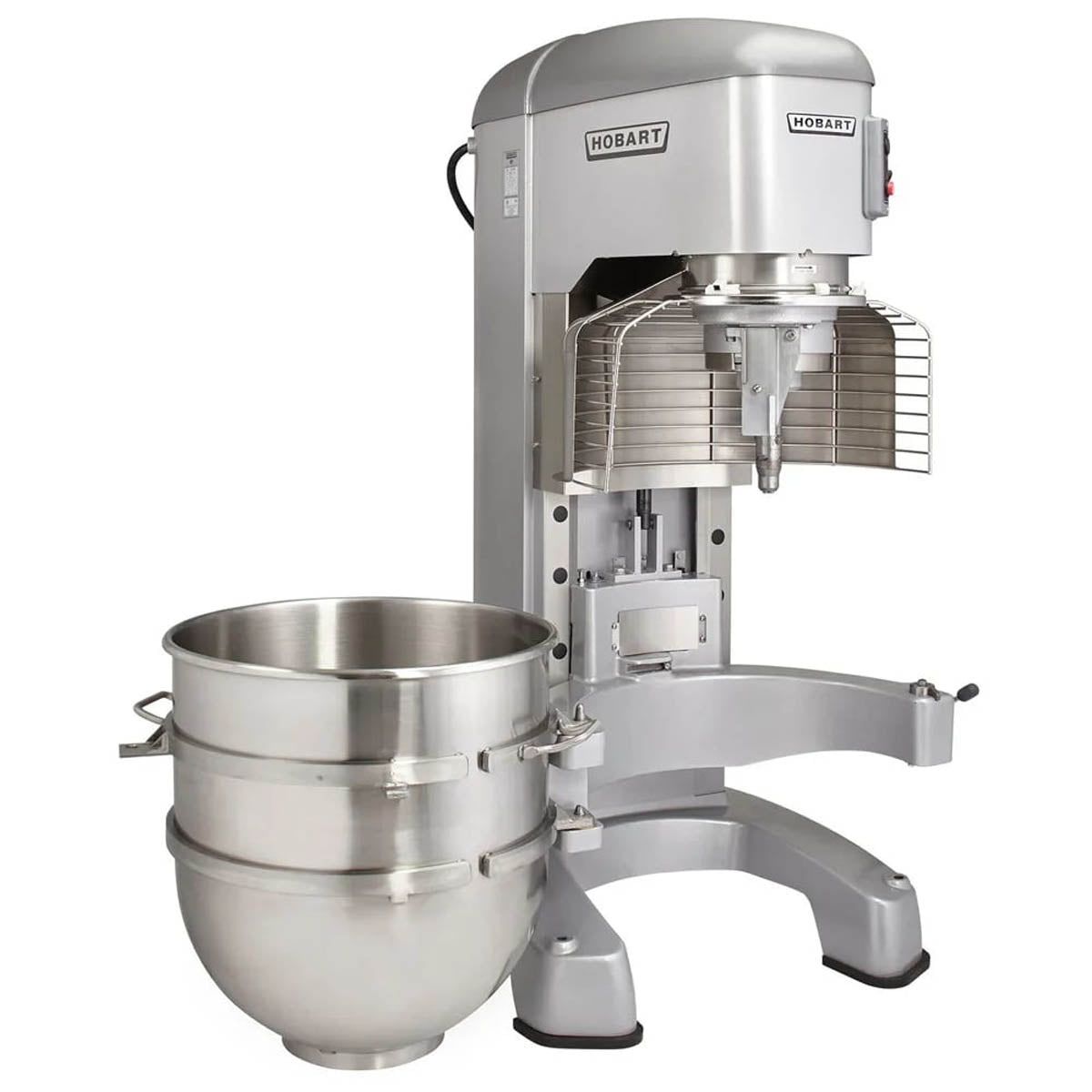 Hobart HL400-4STD Floor Model 40 qt Planetary Mixer with Timer, #12 HUB, 3-Speed, 1-1/2 hp