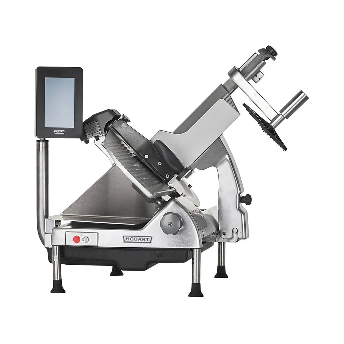 Hobart HS6-1PS 13" CleanCut Removable Knife Manual Slicer with 10 lb. Portion Scale - 1/2 HP