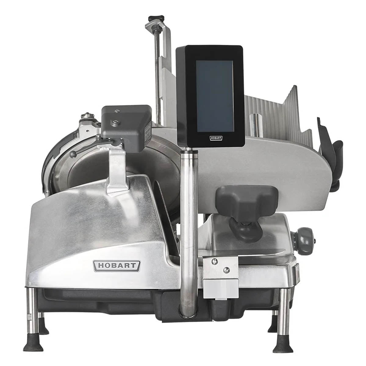 Hobart HS6-1PS 13" CleanCut Removable Knife Manual Slicer with 10 lb. Portion Scale - 1/2 HP