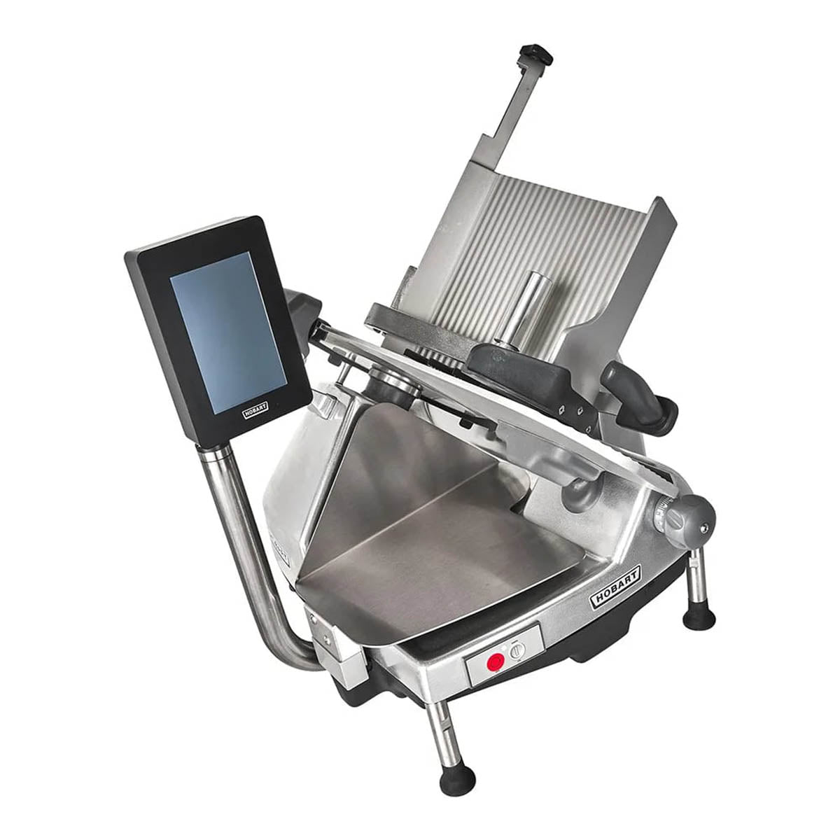 Hobart HS6-1PS 13" CleanCut Removable Knife Manual Slicer with 10 lb. Portion Scale - 1/2 HP