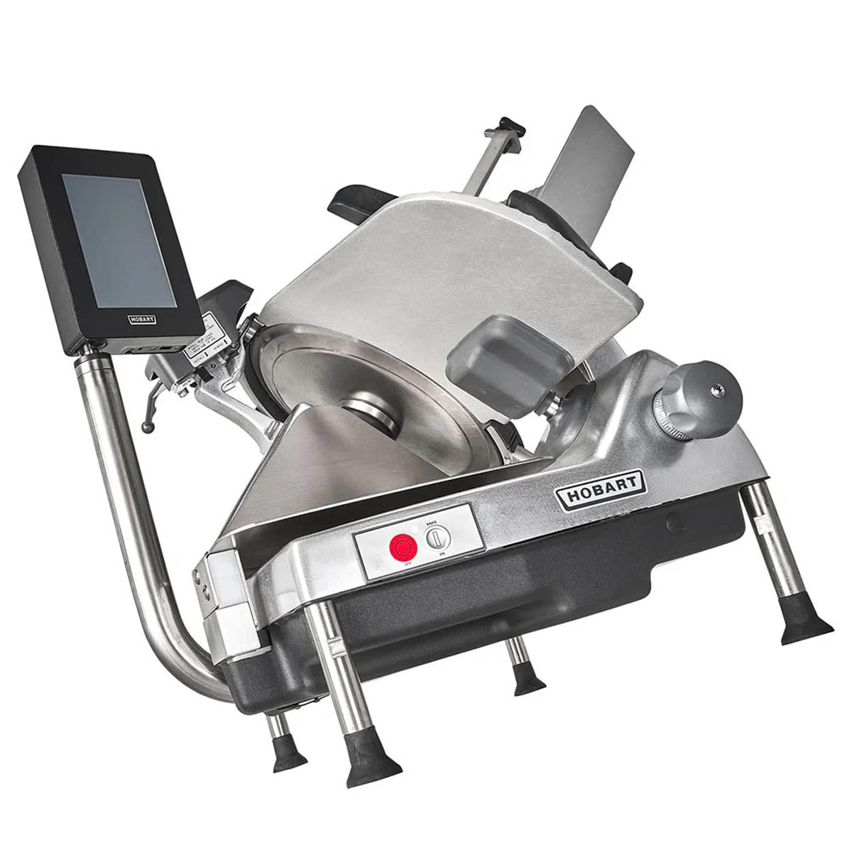 Hobart HS6-1PS 13" CleanCut Removable Knife Manual Slicer with 10 lb. Portion Scale - 1/2 HP