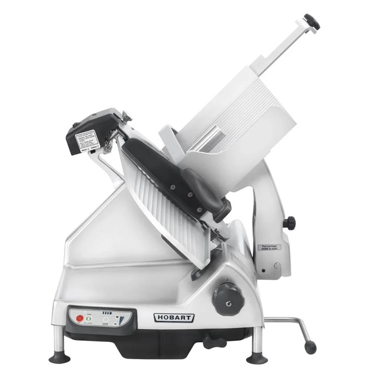 Hobart HS7-1 13" CleanCut Automatic Meat Slicer, 1/2 HP 120V Aluminum Belt Drive, Removable Knife & Grip