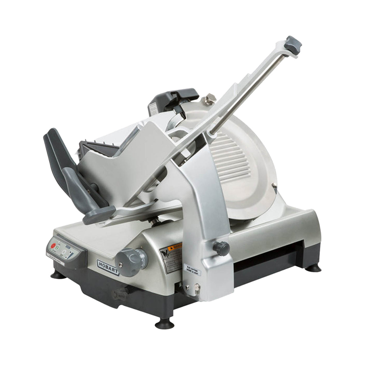 Hobart HS9-1 - 13" CleanCut Automatic Meat Slicer, 1/2 HP 120V, Anodized Aluminum, Belt Drive