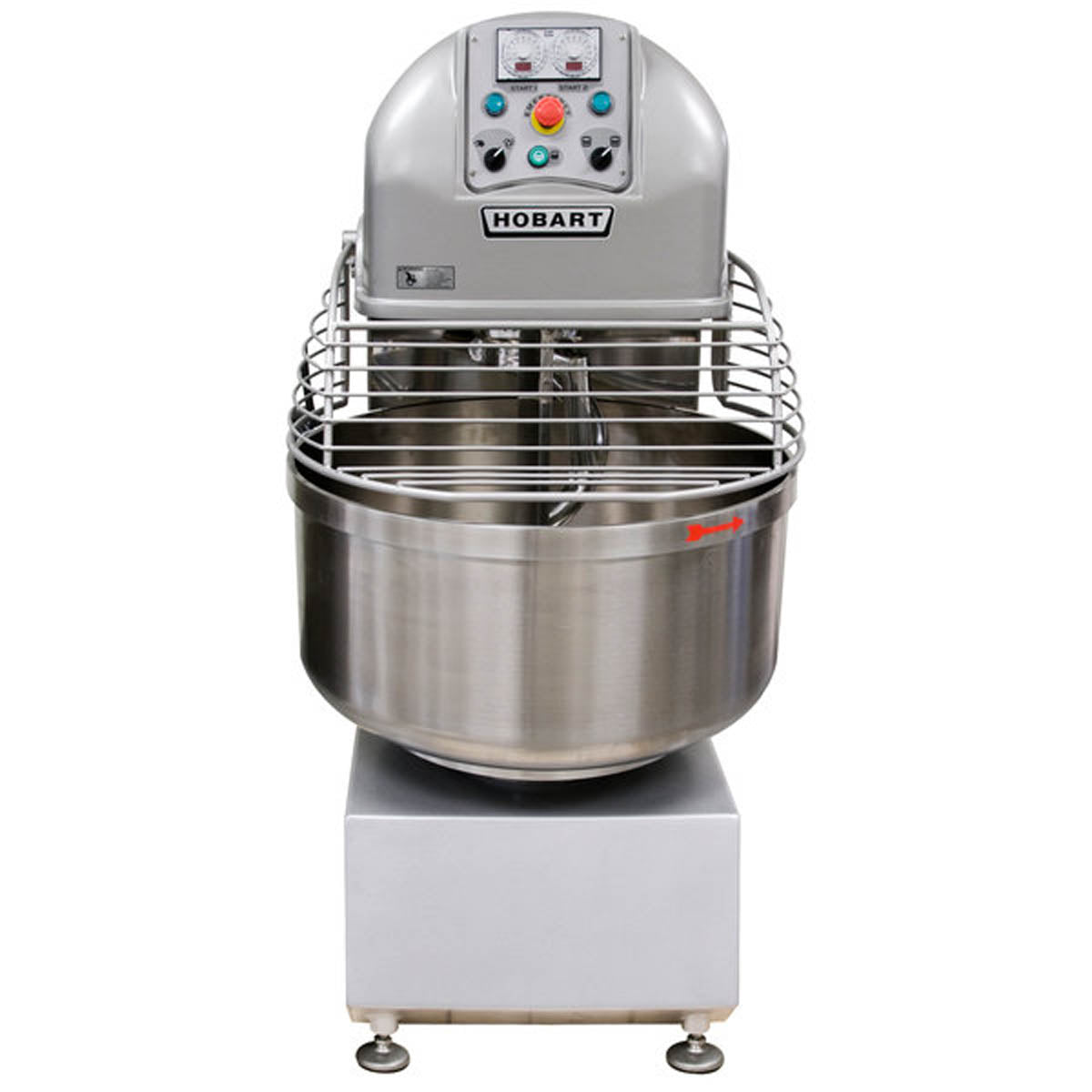 Hobart HSL300-1 Spiral Mixer, 2-Speed, 300 lbs Capacity, 7 hp Spiral Motor and 3/4 hp Bowl Motor