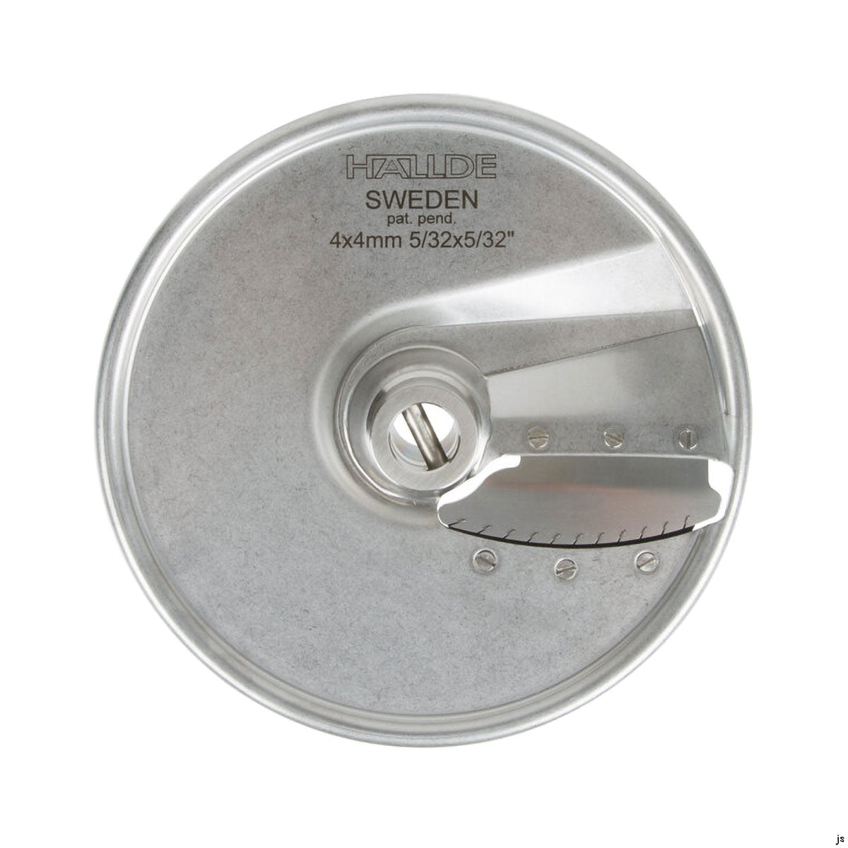 Hobart JUL-5/32-SS, 5/32" Stainless Steel Julienne Plate (4mm)