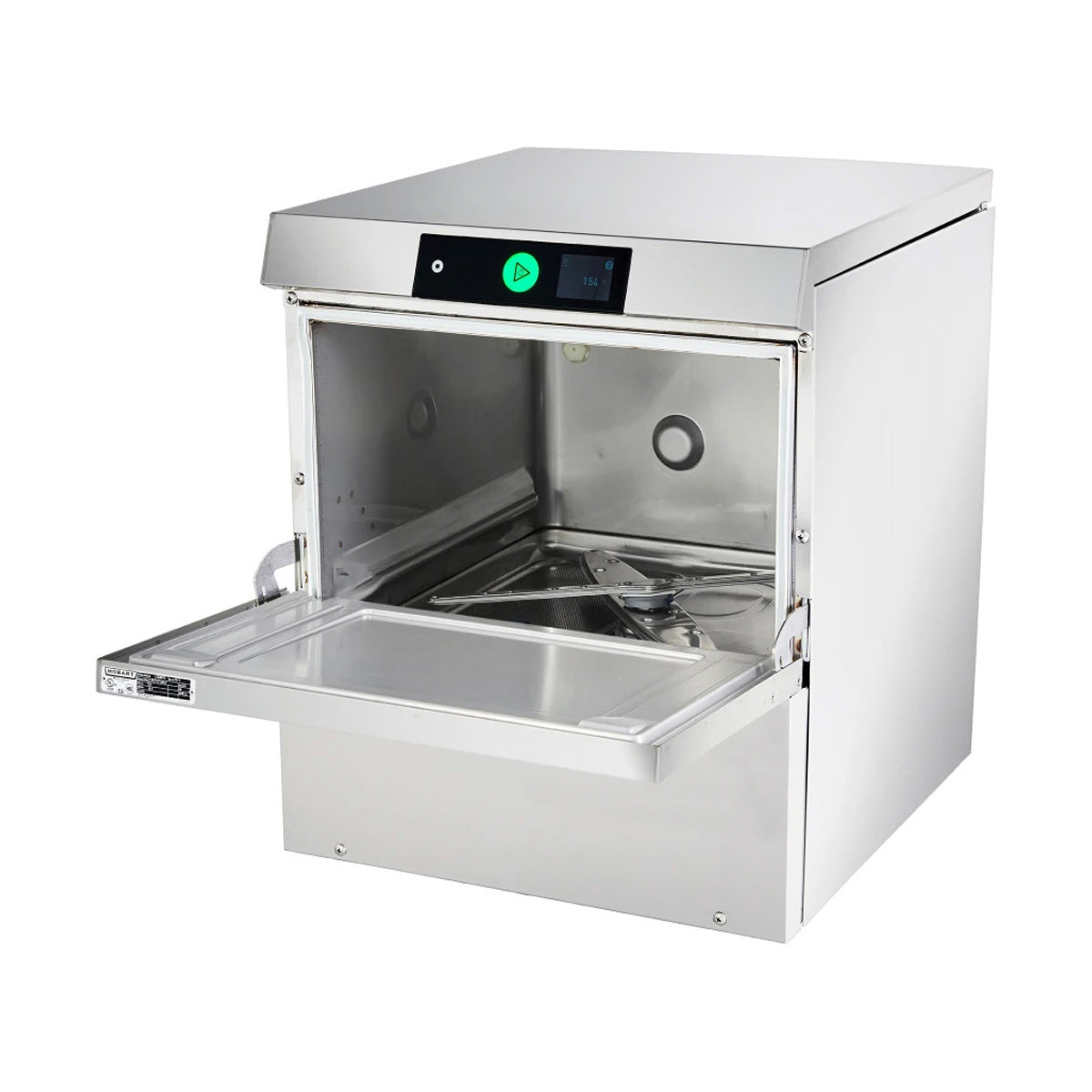 Hobart LXGNPR-3 Undercounter Dishwasher/Glasswasher,38 or 29 Racks/Hr-Low Temp-120V