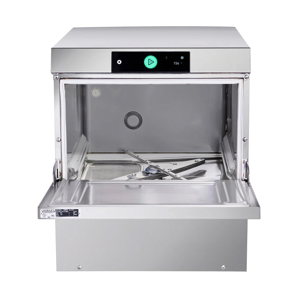 Hobart LXGNPR-3 Undercounter Dishwasher/Glasswasher,38 or 29 Racks/Hr-Low Temp-120V