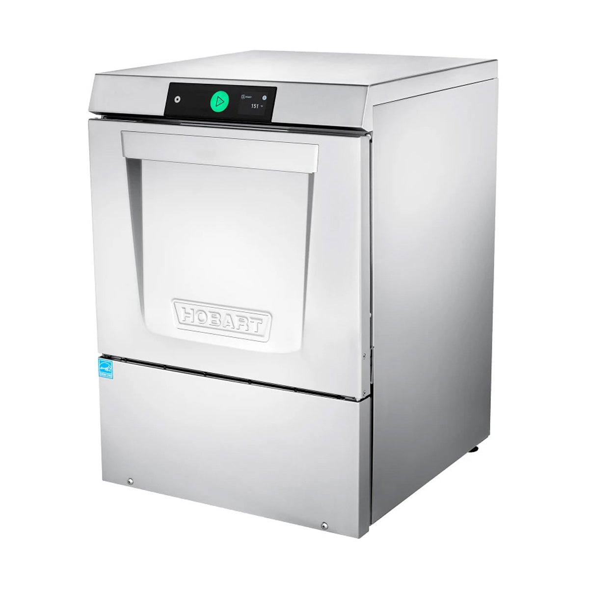 Hobart LXNC-3 Undercounter Dishwasher,34 or 15 Racks/Hr-Low Temp with Electric Tank Heat-120V