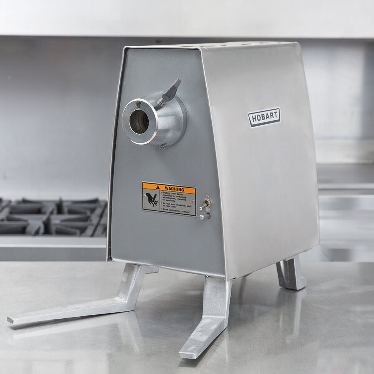 Hobart PD-70 Power Drive Unit, #12 Hub, 700 RPM, 1/2 HP, 115V, Stainless Steel Finish, Fruit & Vegetable Cutter